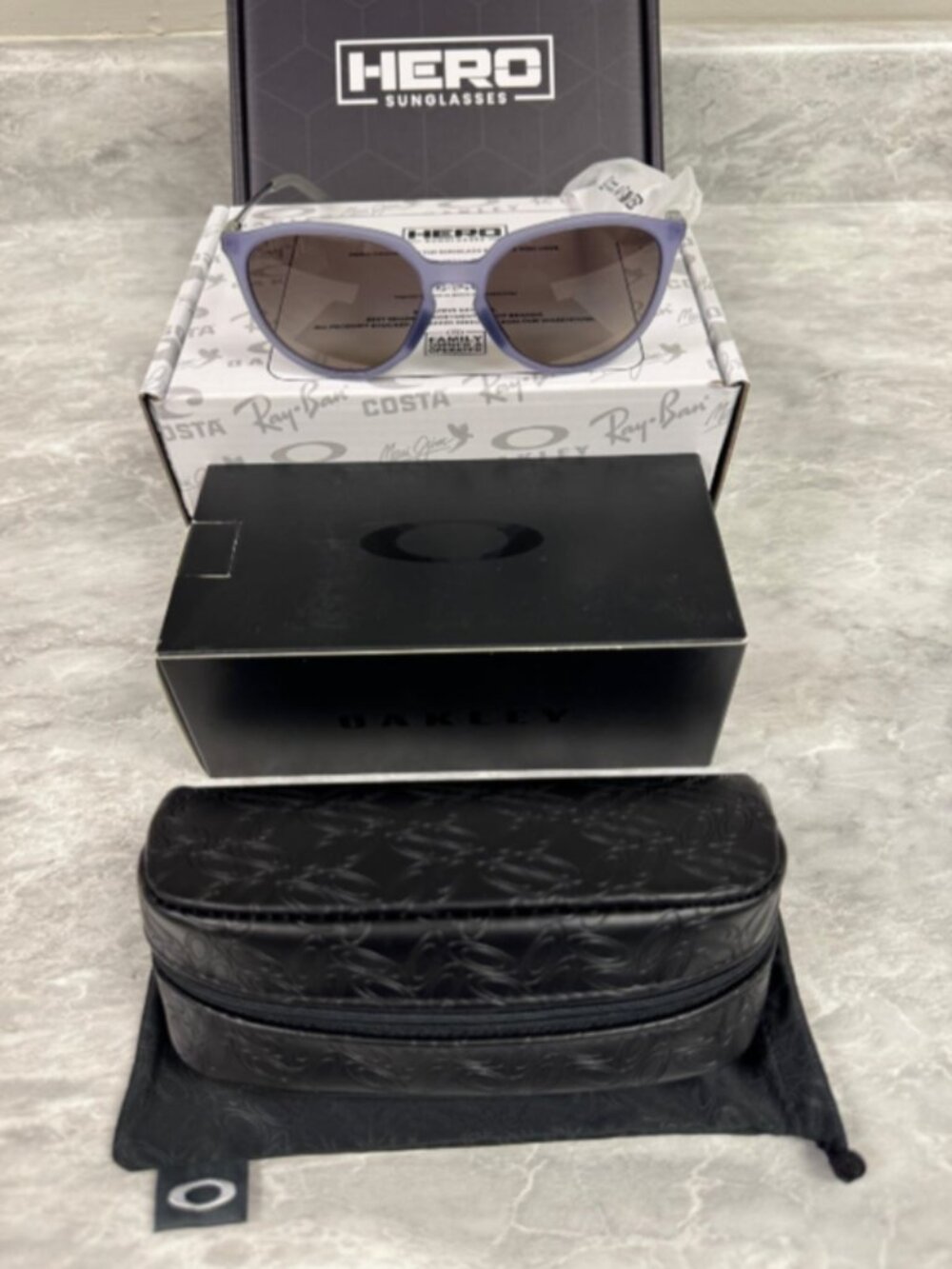 OAKLEY | NEW | SIELO | 9288 - 06 | 57 | MATTE LILAC | GRADIENT PRIZM GREY